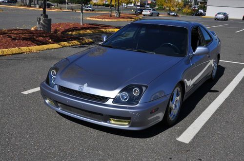 2000 honda prelude coupe 2-door 2.2l no reserve clean carfax low mileage 5 speed