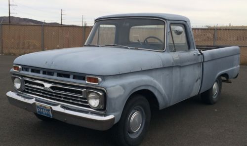 1966 ford f100 truck - classic hot rod car with no rust!!