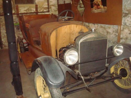 1927 model t ford touring car barn find