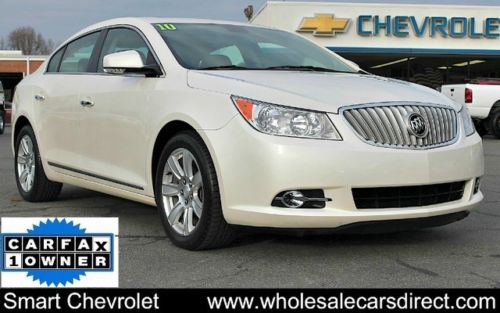 2010 buick lacrosse automatic 4dr luxury family sedan roof leather we finance v6