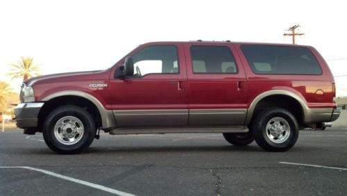 7.3 diesel 4x4 excursion, rust free arizona truck.. this one is nearly new!!