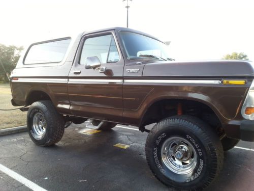 1978 ford bronco custom (lifted) no reserve