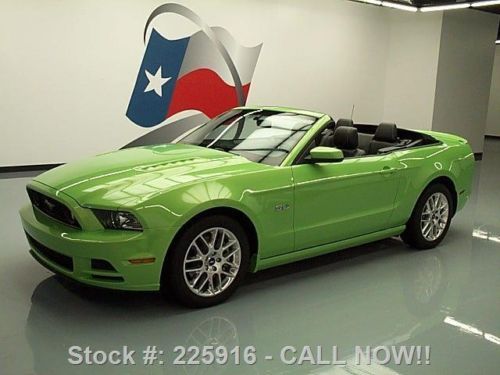 2013 ford mustang gt 5.0 convertible htd leather nav 6k texas direct auto