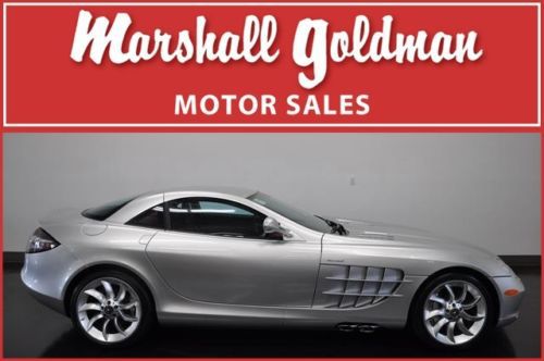 2006 mercedrs benz slr in crystal laurite silver 5300 miles all of its docs