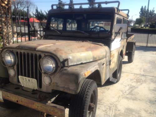Military jeep 1974 cj5 includes 1/4 ton 1969 trailer, only 65,000 orig miles
