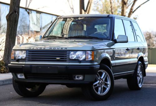 2002 land rover range rover hse 1 owner dealer serviced low miles carfax clean!