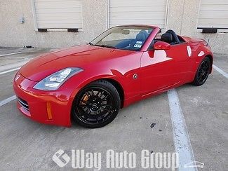 2006 nissan 350z red grand touring roadster automatic financing bose sound