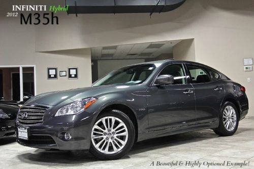 2012 infiniti m35h hybrid navigation heated/cooled seats touring pkg one owner!