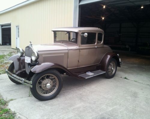 1930 model a five window coupe frame off restored