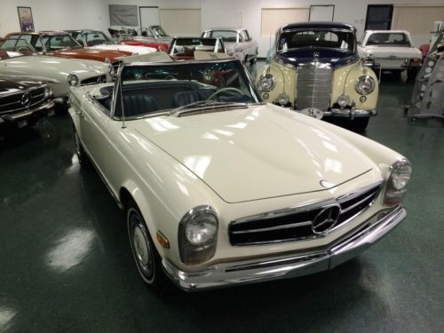 1968 mercedes benz restoreds 280sl automatic with blue leather