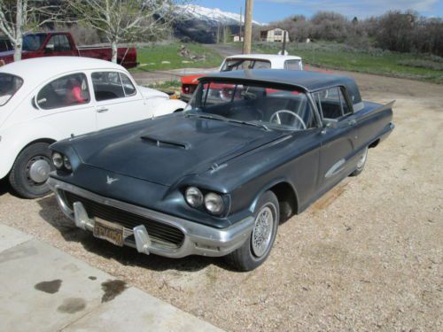 Ford thunderbird 1959 430 coupe (lifetime black plate california car)