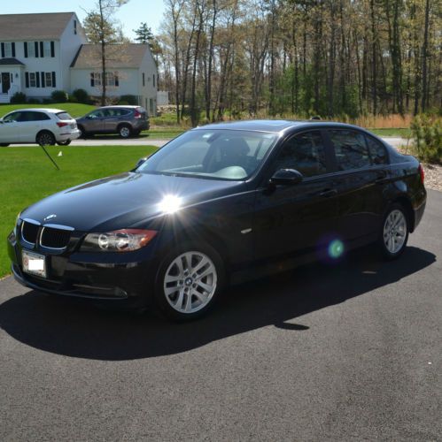2007 bmw 3-series 328xi automatic awd black winter package- only 63k miles!