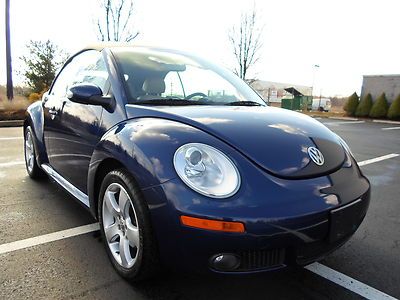 2006 volkswagen beetle convertable one owner leather heated seat no reserve