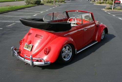 1964 convertible volkswagen beetle / bug