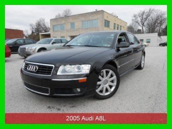 2005 audi a8l quattro sedan 1 owner clean carfax sold new always serviced by us