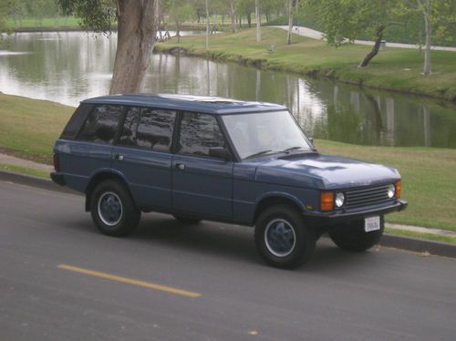 **restored** 1993 range rover classic county lwb rust free california