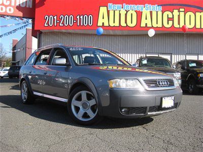 04 audi allroad quattro awd 4x4 carfax certified low miles low reserve leather