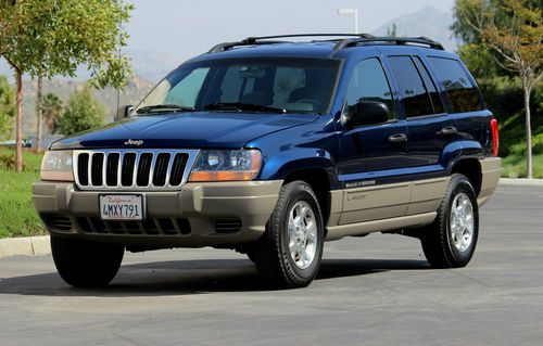 2000 jeep crand cherokee laredo-loaded-carfax certified-xlnt cond-no reserve
