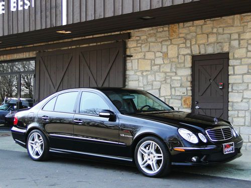E55 amg, 469-hp v8, supercharged, navi, push-button start, only 56k miles