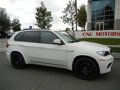 2012 bmw x5 m series / x5m 11,000 miles upgraded exhaust / wheels / msrp $99,795