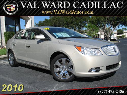 Excellent one own 2010 buick lacrosse cxl luxury pack