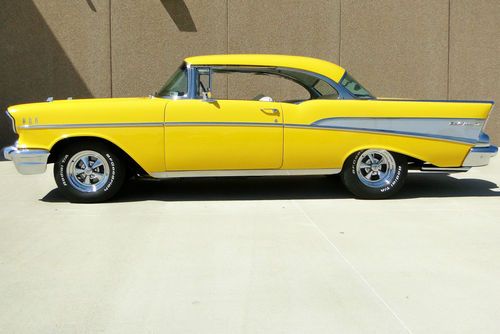 1957 chevy belair  project x look alike stunning paint