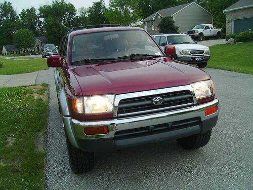 98 toyota 4runner limited w/leather, sunroof , 3rd row seating