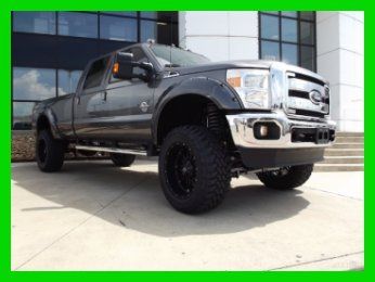 2013 ford f-350 crew 4x4 diesel lariat ultimate 6-in lift