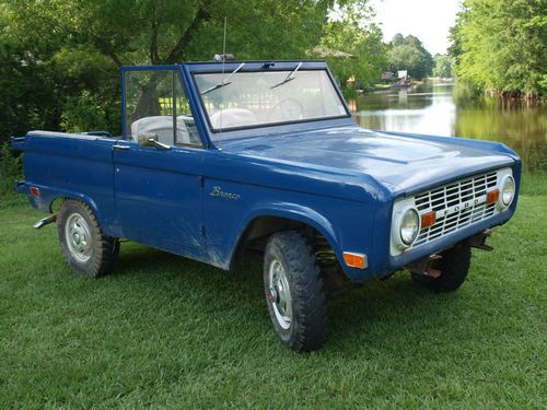 1969 bronco. vintage ford. 4x4. not a jeep. no reserve. $.99 start.