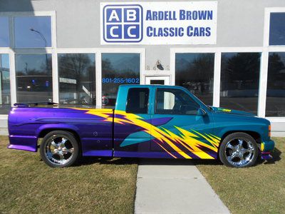 Show winner customized chevy pickup loaded immaculate &lt;20,000 miles