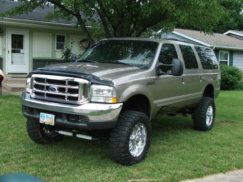 2000 ford excursion xlt sport utility 4-door 6.8l 6" lift with 35's