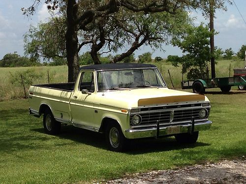 1974 ford f100 ranger with less than 34,000 original miles