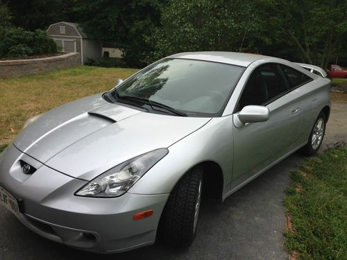 2000 toyota celica gt hatchback 1.8l automatic, silver good condition