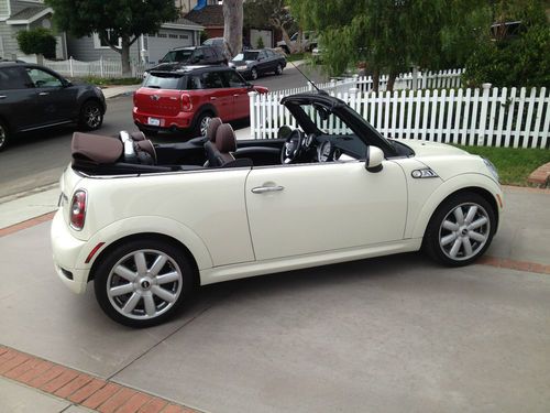 One of a kind mini cooper s convertible