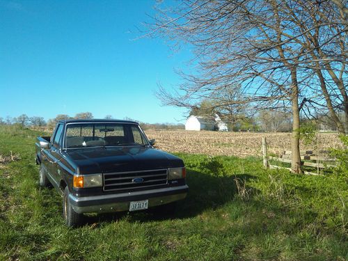 1989 ford f150 xlt 2wd - work truck trusty rusty! no reserve