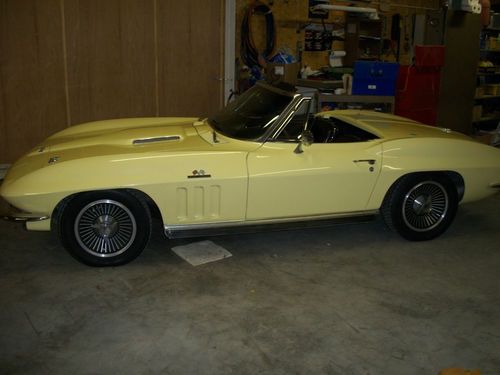 1966 corvette 427-425 horsepower convertible
