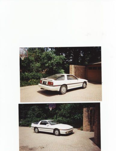 1988 toyota supra white, clean, 63k miles, one owner, twin cam, 24 valve turbo