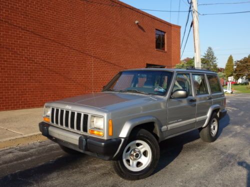 Jeep cherokee 4dr sport 4x4  automatic free autocheck no reserve