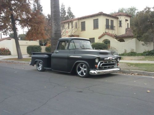 1957 chevy custom pickup no reserve!!!!