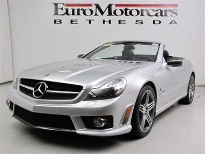 Sl63 amg sl-class pano roof-carbon fiber trim-parktronic-mb certified-1 owner-wa