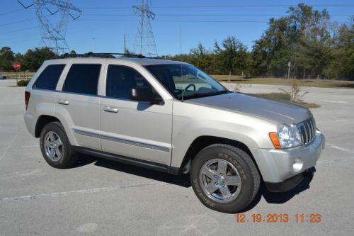 2007 jeep grand cherokee limited sport utility 4-door 5.7l tow pkg. loaded