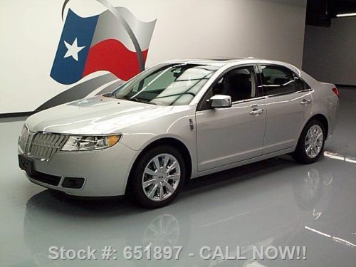 2010 lincoln mkz sunroof climate seats park assist 35k texas direct auto