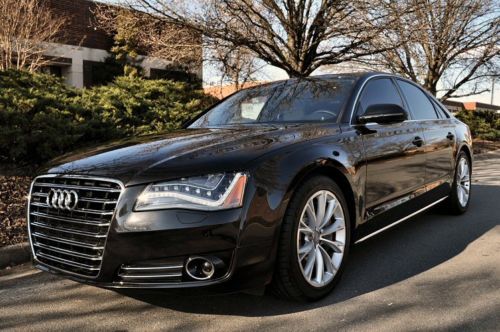 2012 audi a8 quattro, loaded with $101k sticker, like new condition, warranty