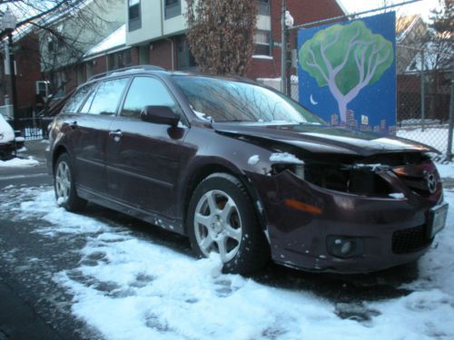 2006 mazda 6s for parts, 4dr sport wagon, v6, 6-speed automatic