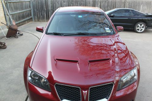 2009 pontiac g8 gt -one owner -sport red metalic -automatic