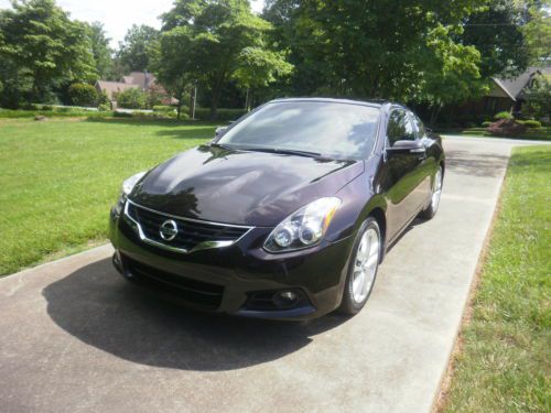 2012 nissan altima coupe 3.5 sr v6 low miles loadeed