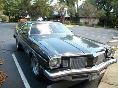 Cutlass coupe rare 74-75 first year salon model 5 year old restoration with a/c