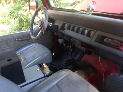 1989 jeep wrangler base sport utility 2-door 2.5l