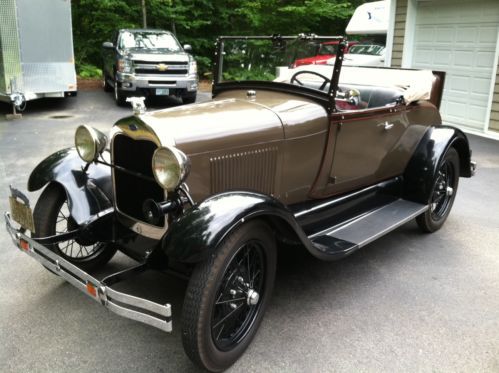 1929 ford model a roadster w/ rumble seat