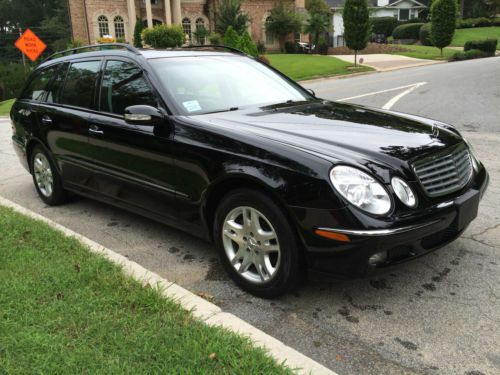 2005 mercedes e320 wagon - 4matic - two owner - clean title